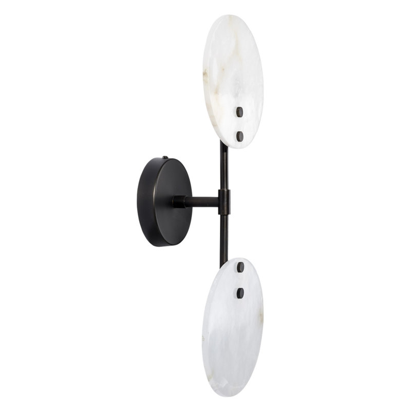 Oracle 2 - Light Armed Sconce, Bronze