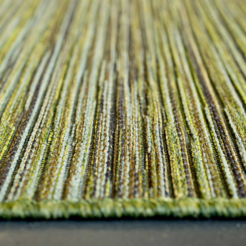 Marionville Striped Indoor / Outdoor Area Rug, Rectangle 120 x 170cm