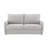 Chenille Sleeper Sofa with Memory Foam Mattress