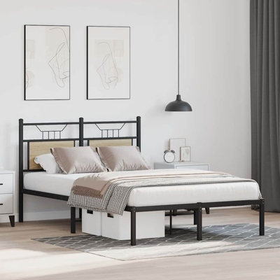 Bed Frame Without Mattress Engineered Wood