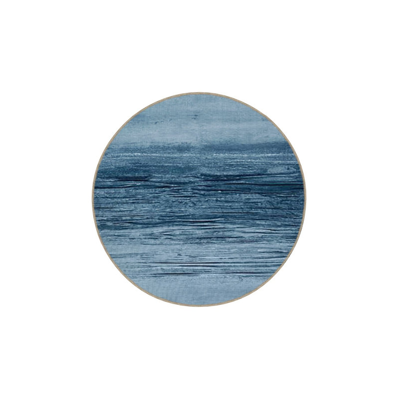 Tapis tissé à motif Water Nature, Sous-tapis rectangulaire 2 pi 6 po x 4 pi 11 po