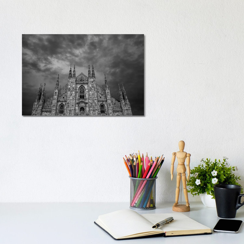 Duomo Di Milano by Aledanda - Wrapped Canvas Print, 20.32 cm H x 30.48 cm W
