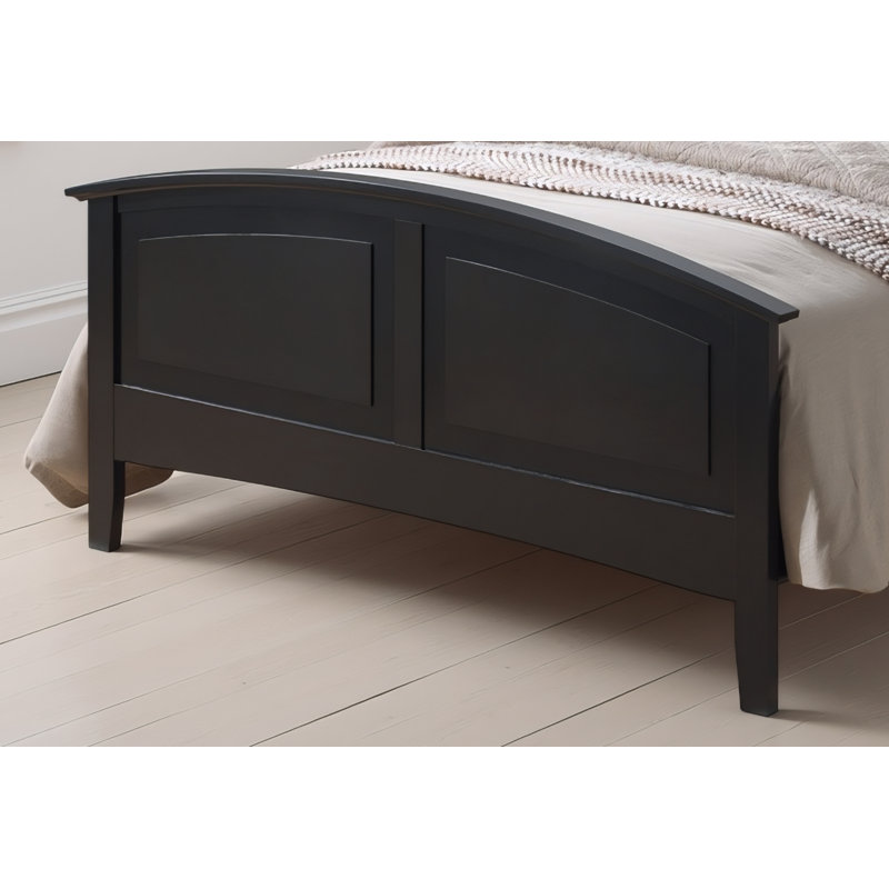 Ensemble de 2 lits doubles noirs Halden, Noir, Double