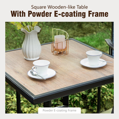  Patio Table and Bar Stools