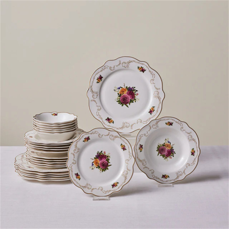 Piece Stoneware Dinnerware Set - Service for 6