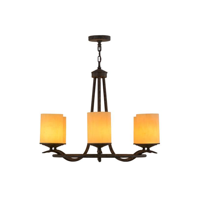Burgoyne 6 - Light Chandelier