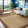 Tapis intérieur / extérieur beige / brun