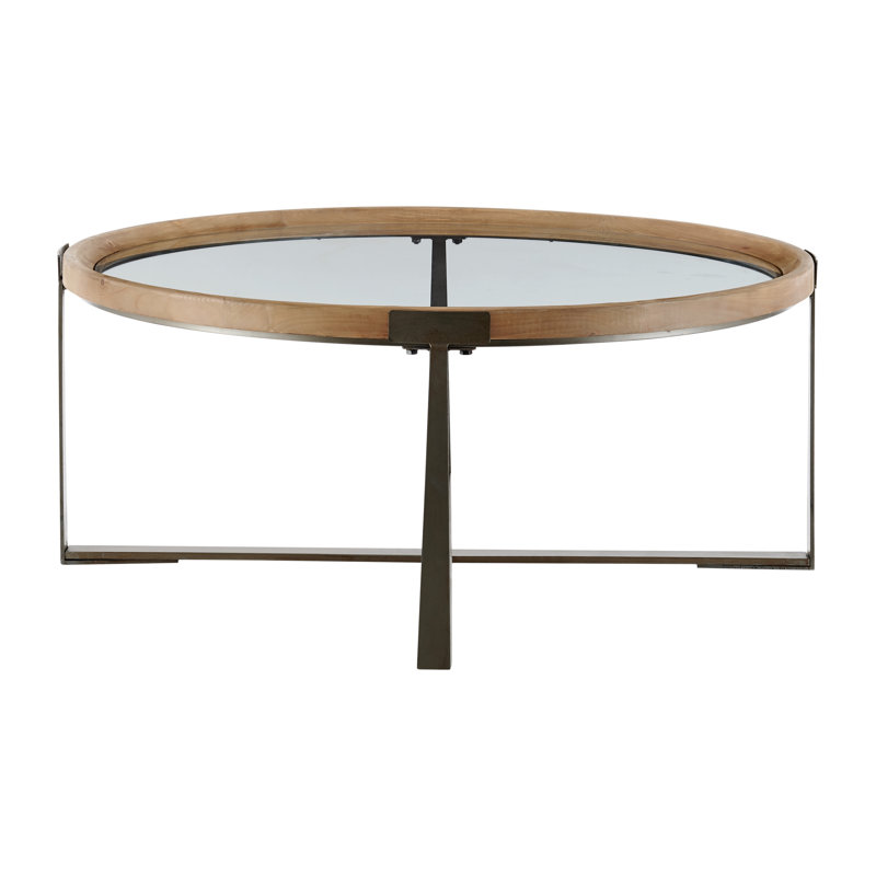 Aeriel Cross Legs Coffee Table