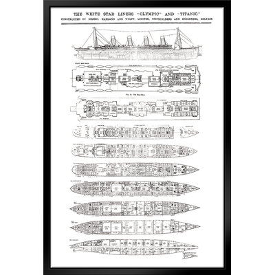 Titanic Brevet par Stanley Print House - on