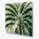 «Botanical Areca Palm», art mural en métal beige