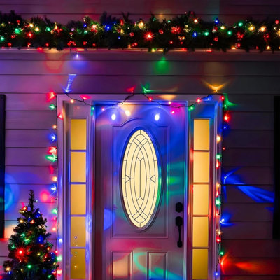 164ft 500 Led Rgb Christmas String Lights With Remote, Timer, 24 Color Changing Fairy Lights For Indoor & Outdoor