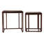 Tables gigognes Shimai (2 pièces) bronze