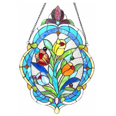 Plants & Flowers Window Panel
