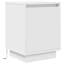 Daphane 38cm W Manufactured Wood Bedside Table-946608616