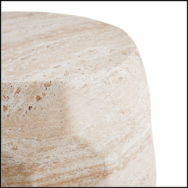 Table d'appoint en béton d'extérieur / d'intérieur légère, durable et polyvalente pour tout espace de vie, parfaite pour le décor et la fonctionnalité.