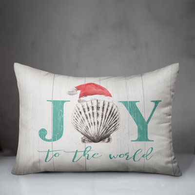  Joy to the World Lumbar Pillow
