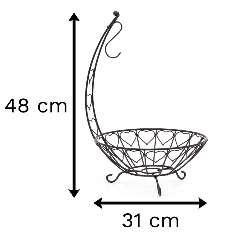 Marlow Home Co. Santaquin Metal Fruit Basket