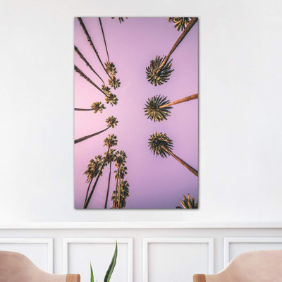 Palm Boulevard by Honeymoon Hotel - Wrapped Canvas Print