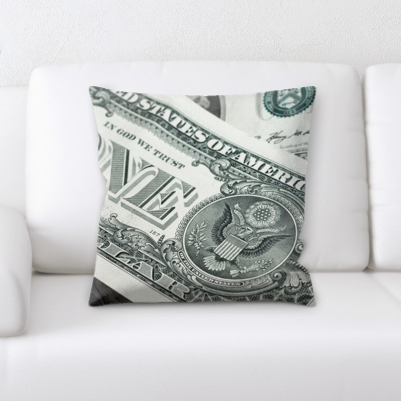 Coussin en dollar