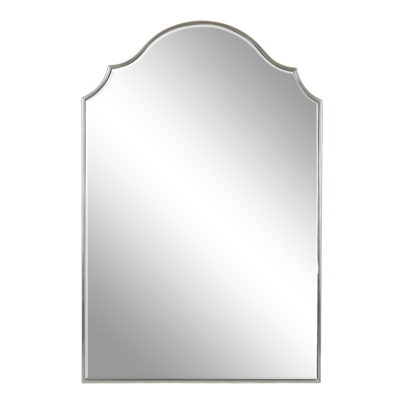 Aleeza Arch Mirror, Silver, 36" x 24"