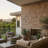 Noce Splitface 2x4 Brick Travertine Mosaic-122881646