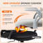 Chaise haute de bureau ergonomique avec accoudoirs rabattables Sweetcrispy-1650053278
