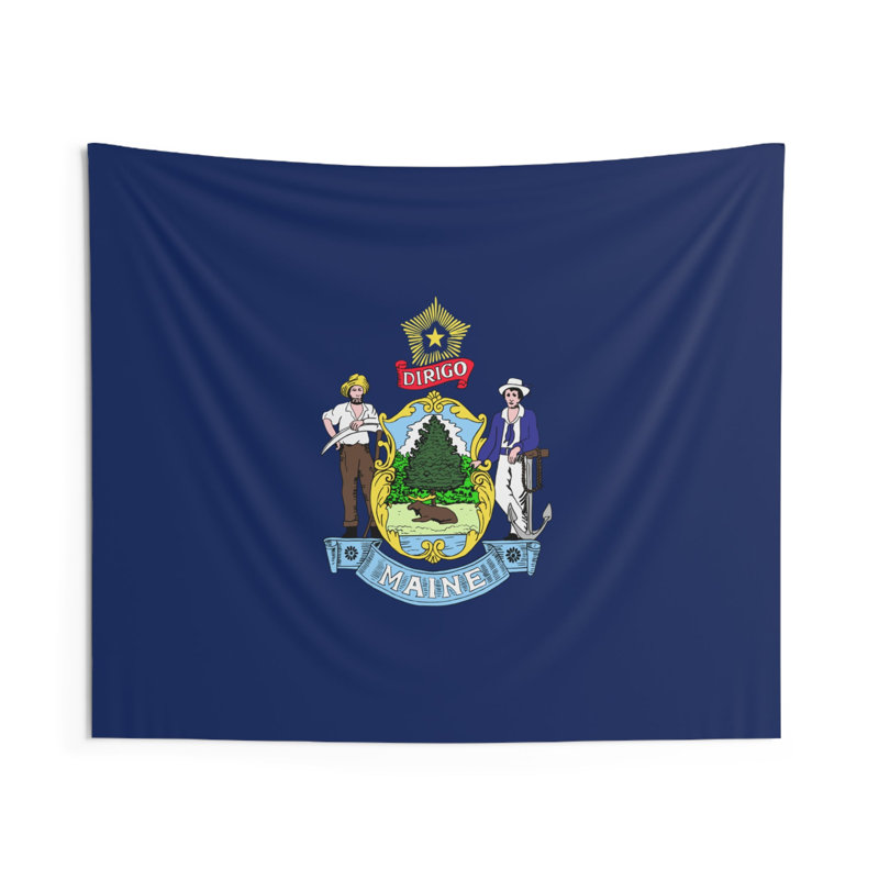 Polyester Tapestry, 88" H x 104" W