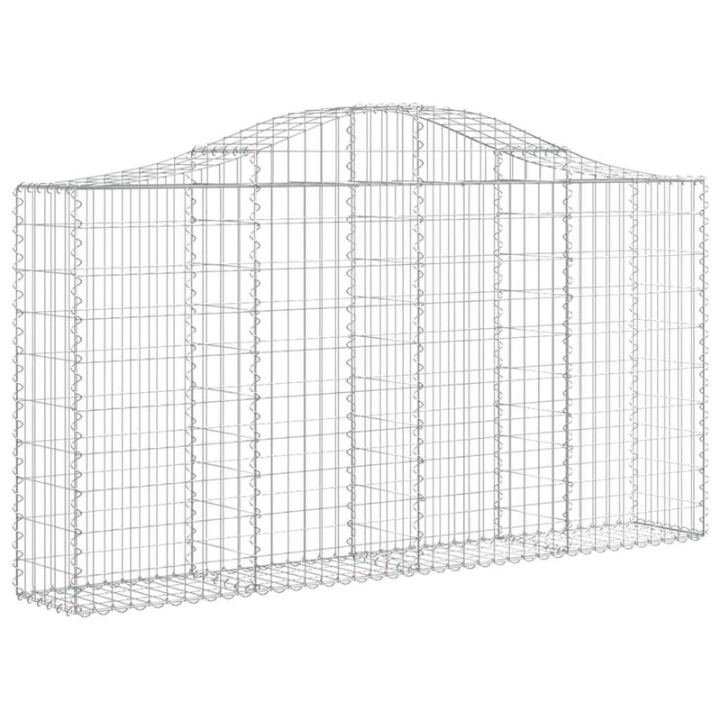 Ensemble de 18 paniers Vidaxl Gabion, H 3,9 pi x l 6,6 pi