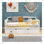 Lit de jour double en bois avec lit gigogne simple, blanc