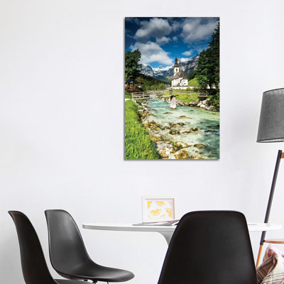 Germany, Alps, Bavaria, Ramsau Bei Berchtesgaden by Mikolaj Gospodarek - Wrapped Canvas Photograph