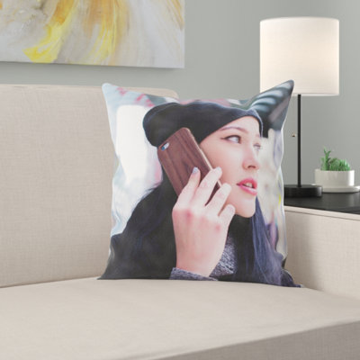 Coussin de fille fille