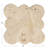 Tuscan Elegance Travertine Coaster Set