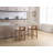 Alayha Upholstered 26'' Counter Stool with Solid Wood Frame-845734064
