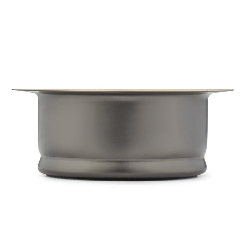 Kitchen Disposer Flange & Stopper- 3.5", Aged Brass
