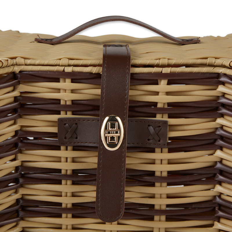 Panier à jouets en forme d'os, Rayure, H 9 po x l 15 po x P 24 po