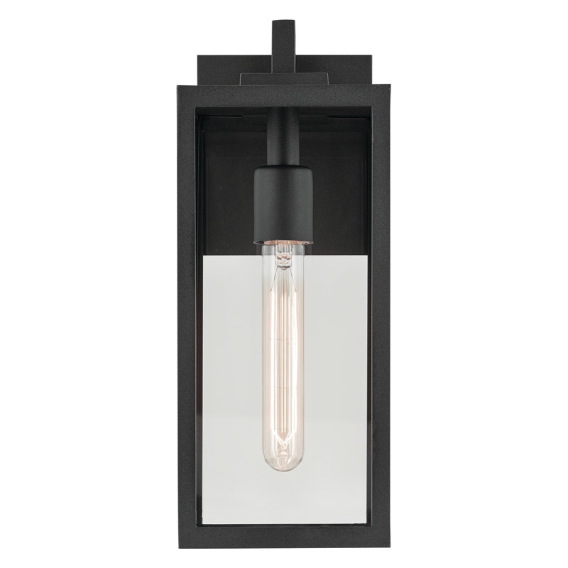 Abigale Wall Light, Textured Black