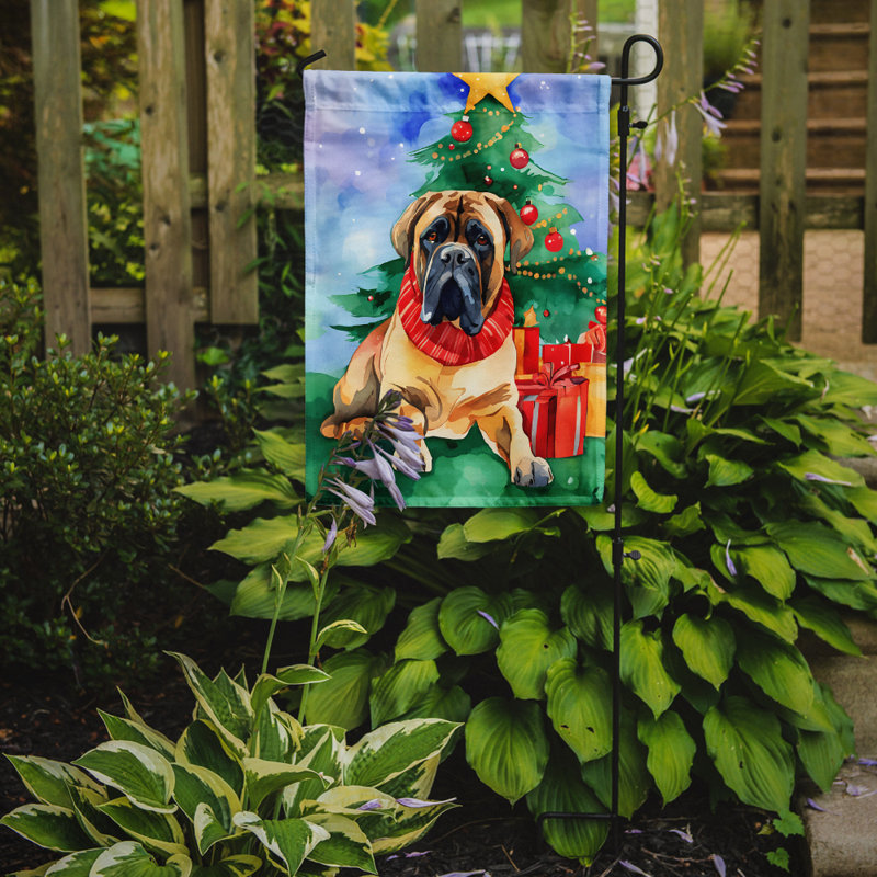Double Sided Polyester Christmas, 15.5'' H x 11.25'' W