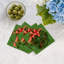 Christmas Wreath Cotton Sateen Cocktail Napkins-2097327499