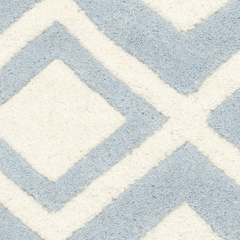 Deedie Hand Tufted Wool Geometric Rug, Rectangle 8' x 10'