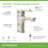 Identity Single-handle Bathroom Faucet with Push Pop Drain-91584296