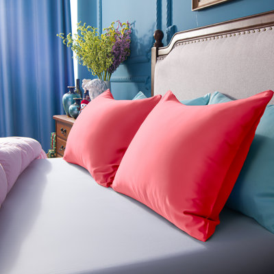 Satin Pillow Cases, Zippered Pillowcases for Hair and Skin - NTBAY