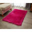 Tapis rose à poils longs Enrica