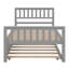 Lit simple avec lit gigogne-107084912
