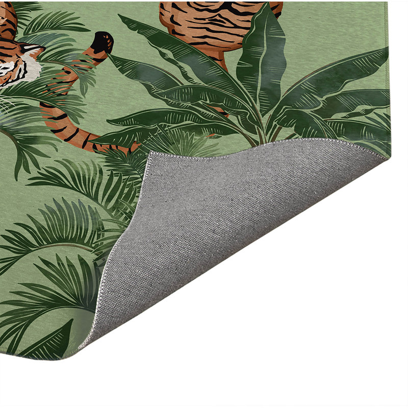 Tapis intérieur antidérapant Rumble In the Jungle, Rectangulaire 2 pi x 3 pi