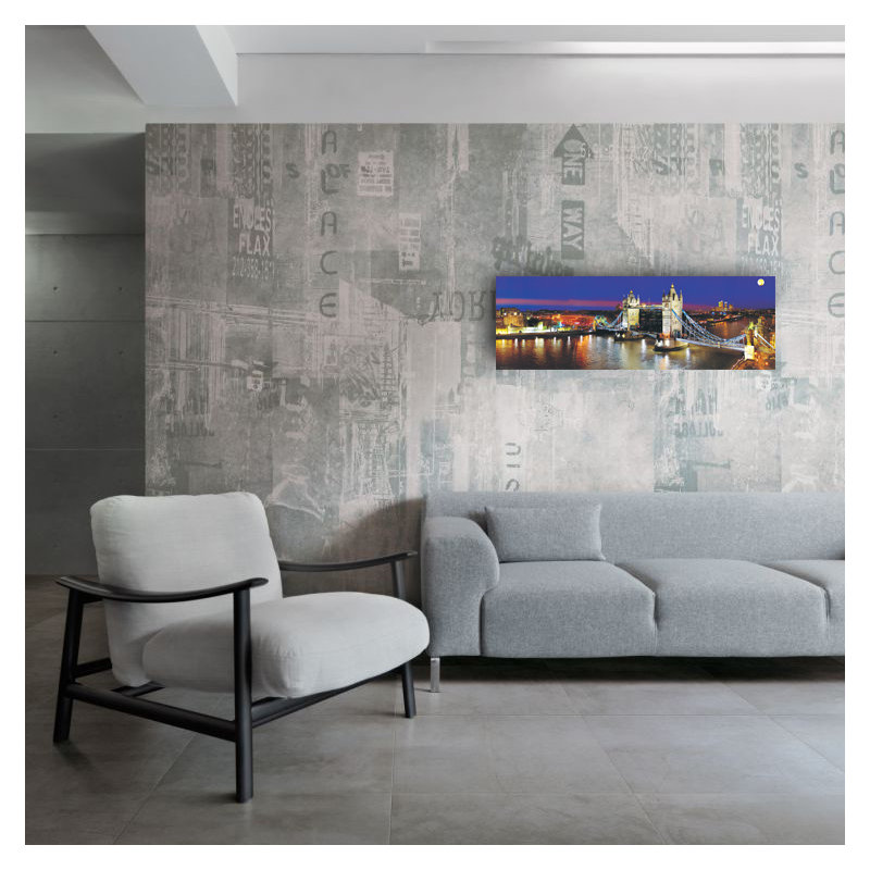 No Frame Panoramic Print on Wood