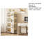 Bacs de rangement pliables, boîte de rangement avec couvercles à 4 couches, bacs de rangement pliables empilables, armoire de rangement à roulettes, organisateurs de garde-robe transparents