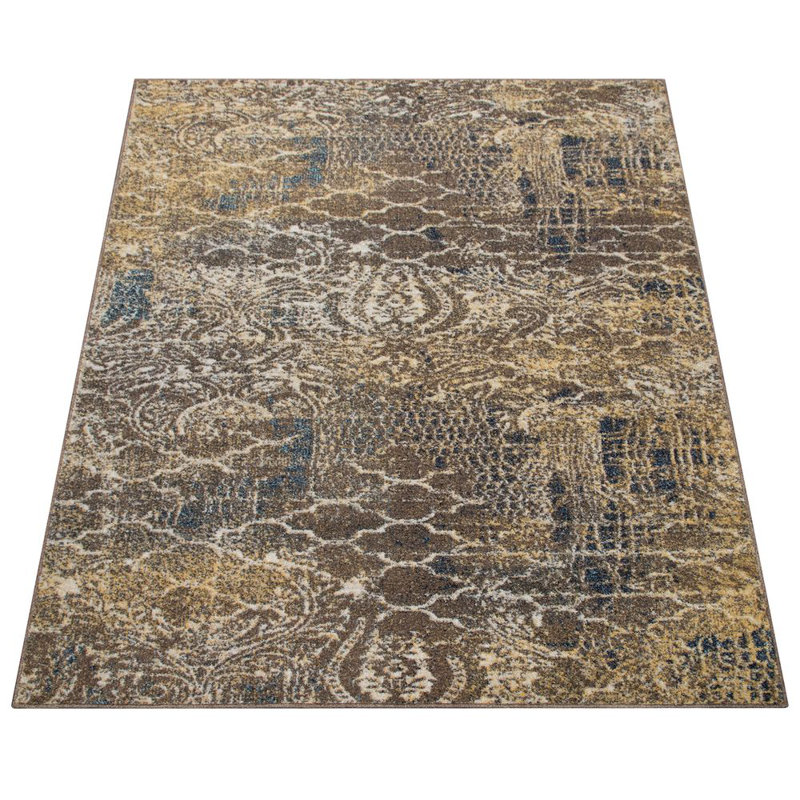 Mumford Abstract Area Rug, Rectangle 60 x 100cm