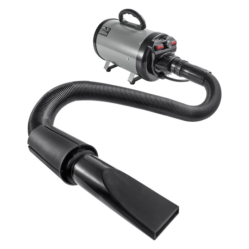 7.9'' H x 17.3'' W x 6.3'' D Dryer Only, Black/Gray