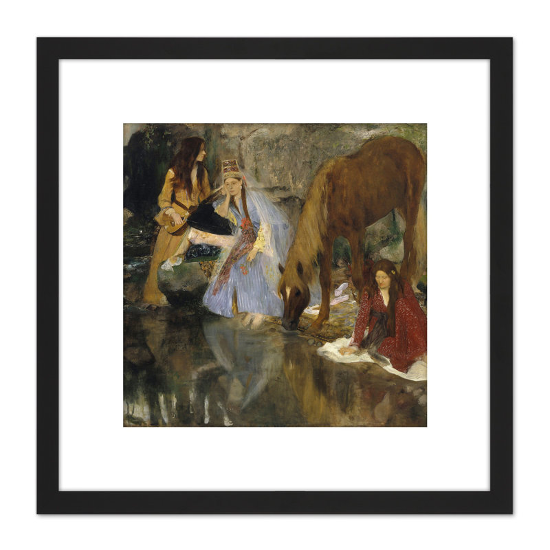 Edgar Degas Portrait Of Mlle Fiocre In The Ballet La Source - Single Picture Frame Painting