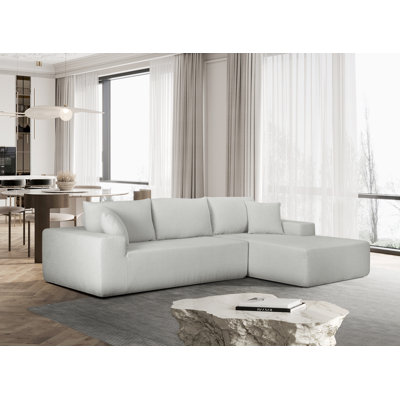 Compression Sofa Upholstered L-Shaped Sectional